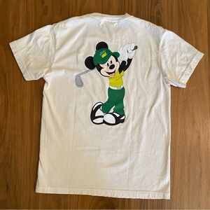 Masters Tournament Mickey Mouse T Shirt Small Comfort Colors